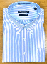 forsyth of canada Forsyth N/I Blue Stripe Shirt