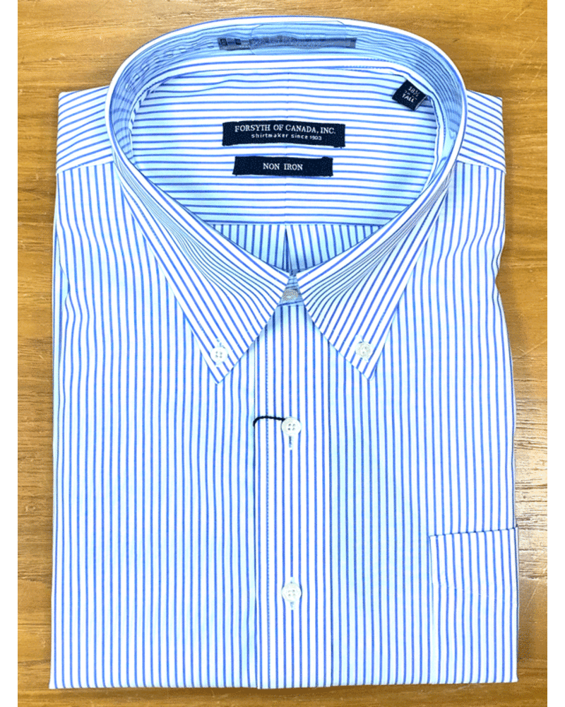 forsyth of canada Forsyth N/I Blue Stripe Shirt