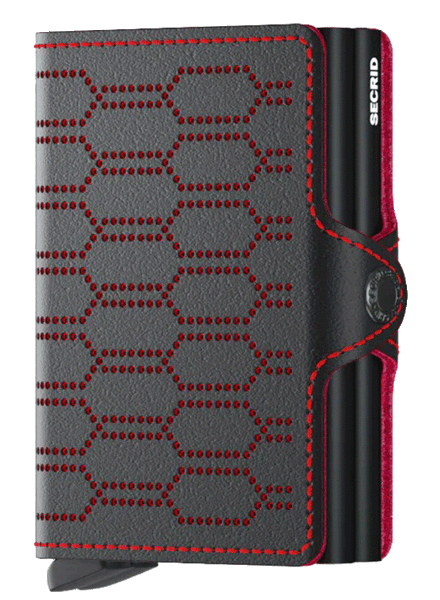 Secrid Secrid Fuel Black/Red Twin Wallet