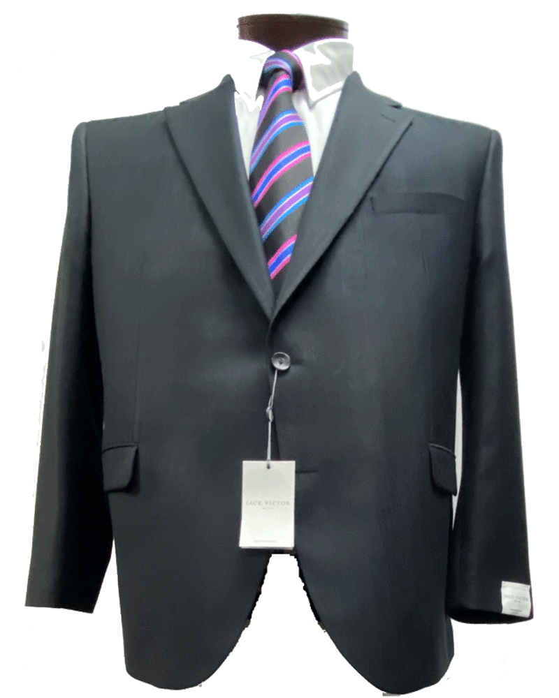 Jack Victor Jack Victor Black Herringbone Sport coat