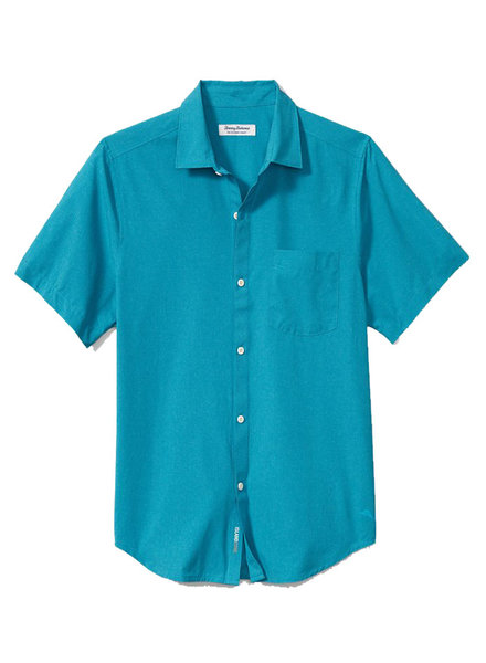 Tommy Bahama Tommy Bahama SS Hthr Solid Camp-BD