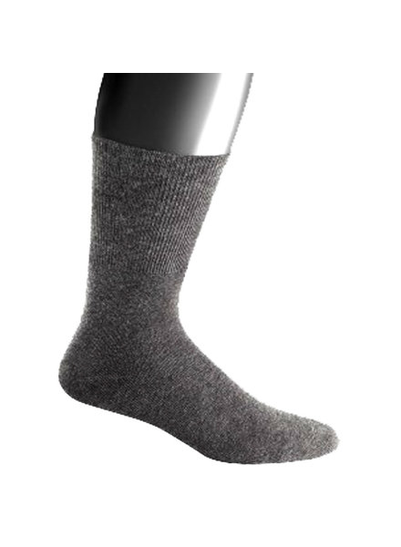 Old World Old World King Comfort Dress Sock-Charcoal