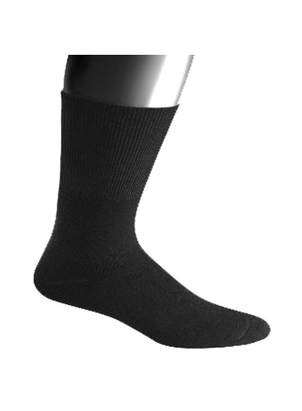 Old World Old World Regular Comfort Dress Sock-Black