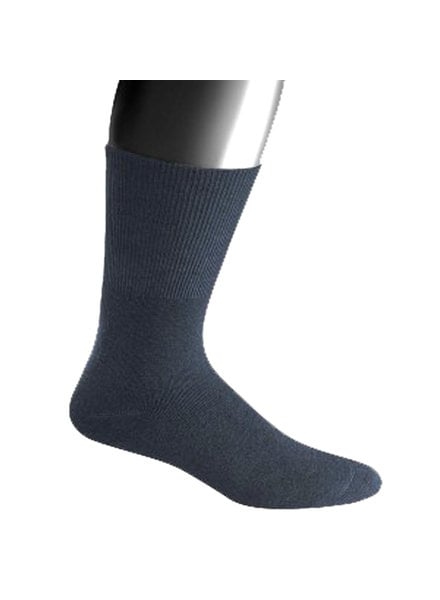 Old World Old World King Comfort Dress Sock-Navy