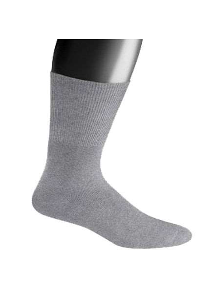 Old World Old World King Comfort Dress Sock-Lt Gray