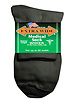 Extra Wide Sock Extra Wide Quarter Length Medical-Black