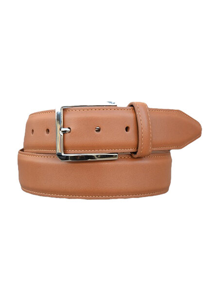 Torino Leather Brown Belt in Pittsburgh — Heinz Healey's Men's Apparel