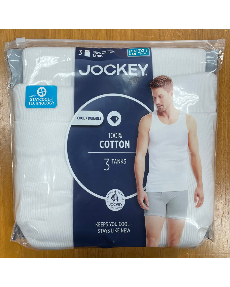 Jockey Jockey Athletic White T-Shirts-3 pack