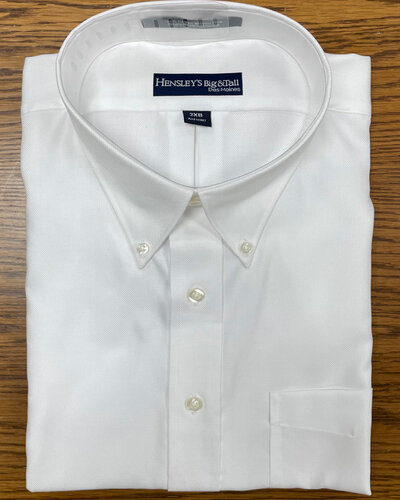 Hensley's Exclusives Hensley's LS BD White Oxford Shirt
