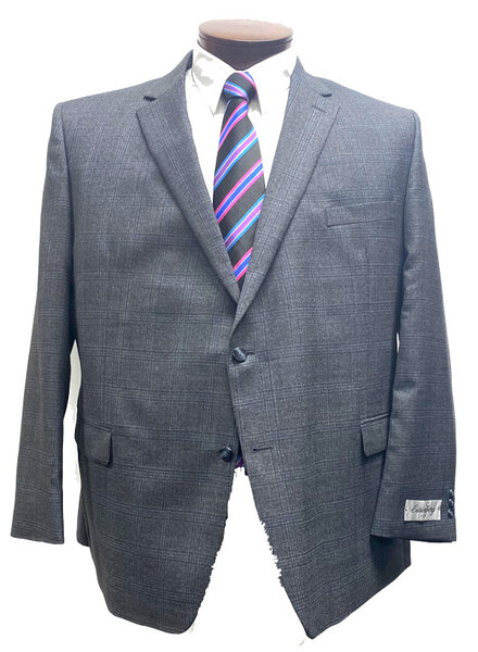 Eisenberg Eisenberg Wool Charcoal Glen Plaid