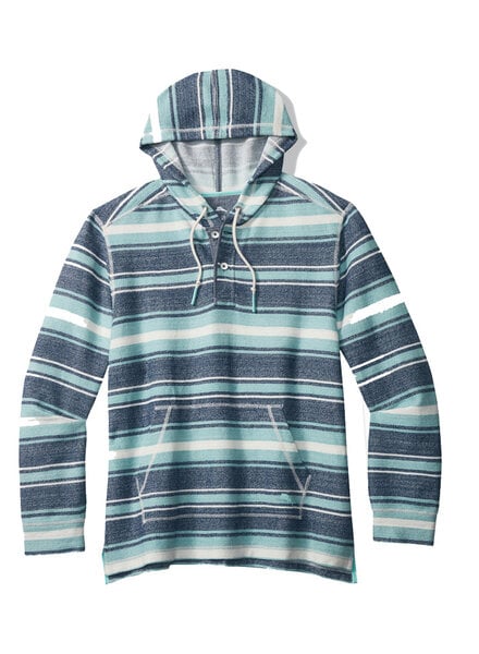 Tommy Bahama Tommy Bahama Horizon Baja Hoodie-Bering Blue