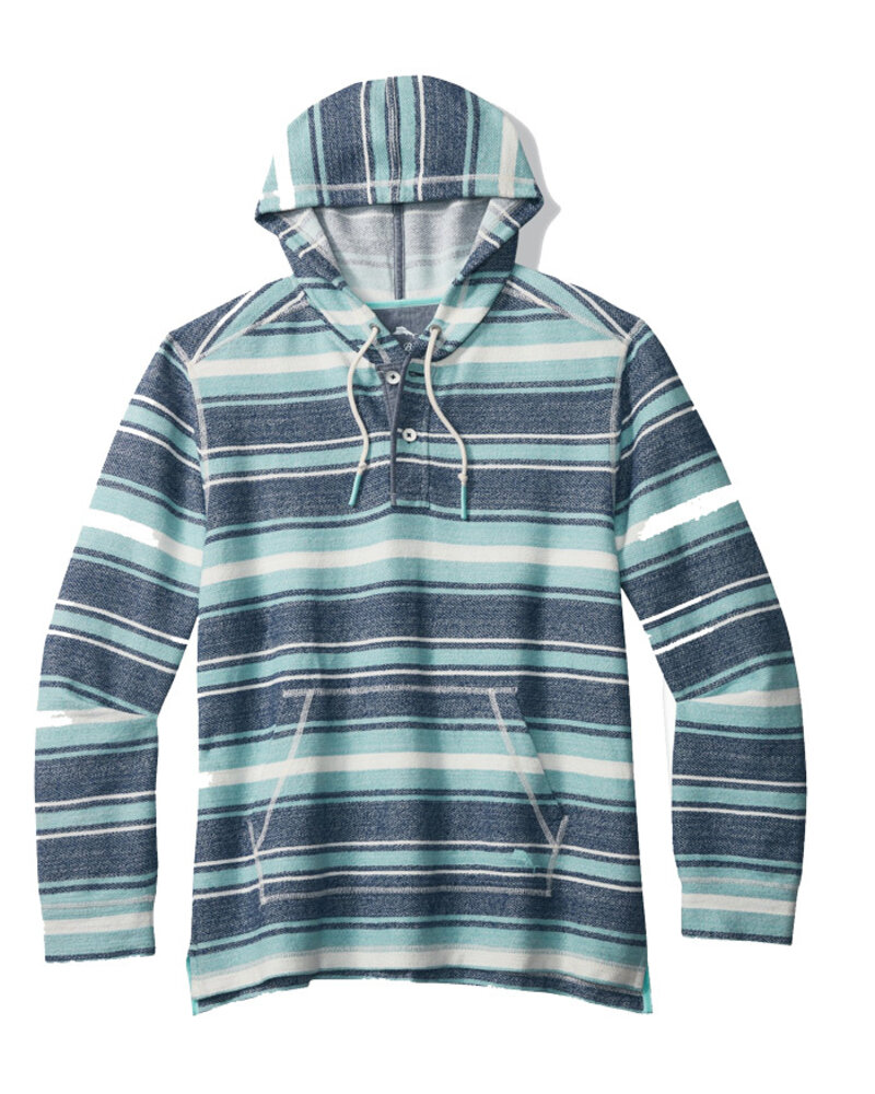 Tommy Bahama Tommy Bahama Horizon Baja Hoodie Bering Blue