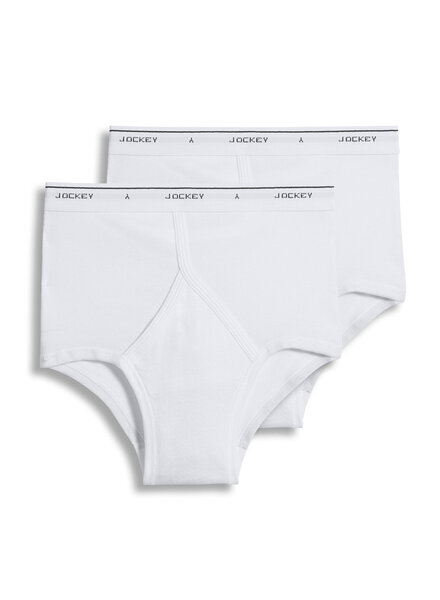 Jockey Jockey Big &Tall Classic Brief 2pk-White