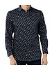 Hensley's Exclusives Hensley's LV LS Navy Paisley Shirt