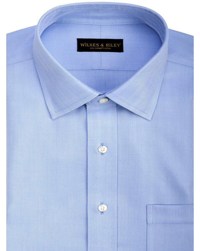 Wilkes & Riley Wilkes & Riley SC N/I Blue Herringbone