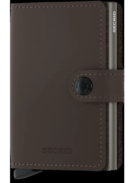 Secrid Secrid Matte Truffle Mini Wallet