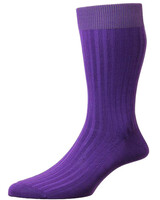 Pantherella Pantherella Danvers Dress Sock-Crocus