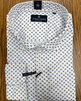 Luchiano Visconti Luchiano Visconti LS White Circles Shirt