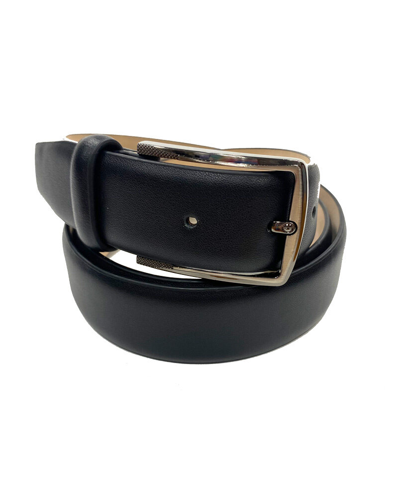 Hart Schaffner Marx Hart Schaffner Marx Black Smooth Belt