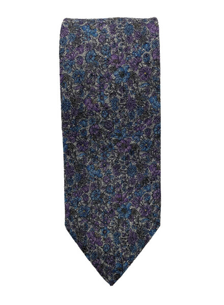 JZ Richards Gallery Box Tie-Gray Melange