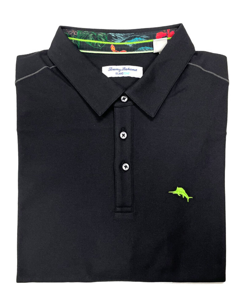 Tommy Bahama Tommy Bahama SS 5 O'Clock Neon Shores Polo-BK
