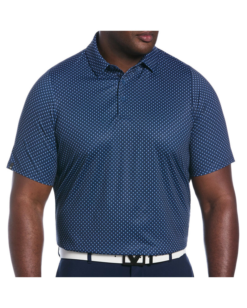 Callaway Callaway SS Trademark Print Polo