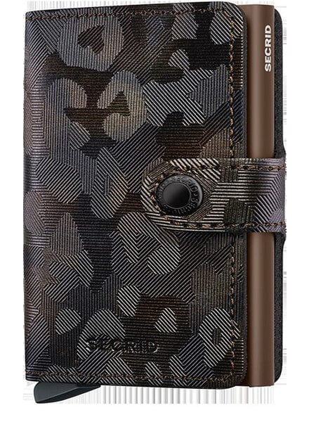 Secrid Secrid Jungle Brown Mini Wallet