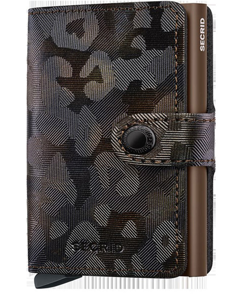 Secrid Secrid Jungle Brown Mini Wallet