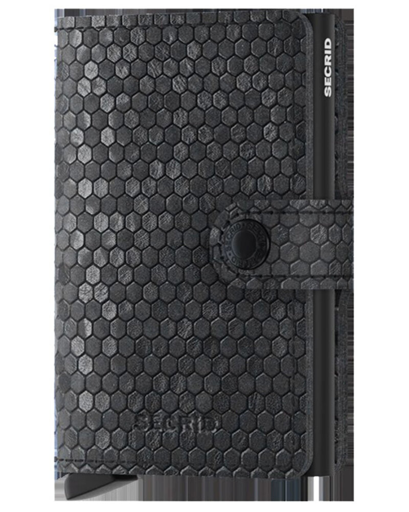 Secrid Secrid Hexagon Black Mini Wallet