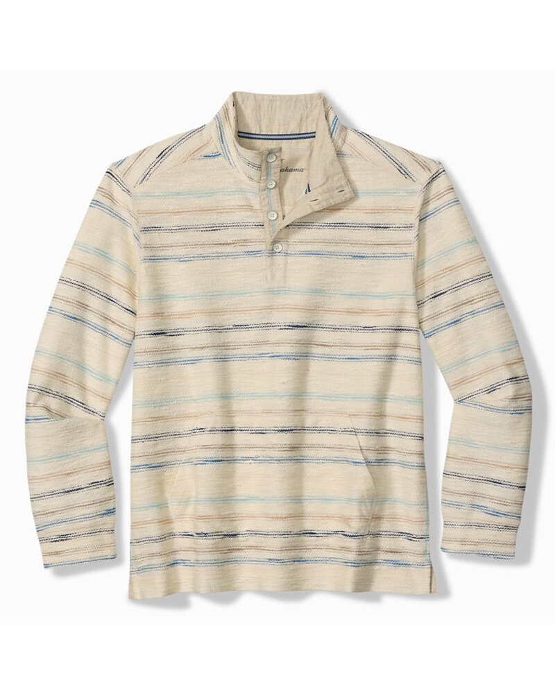 Tommy Bahama Tommy Bahama LS Minori Sands Button Mock
