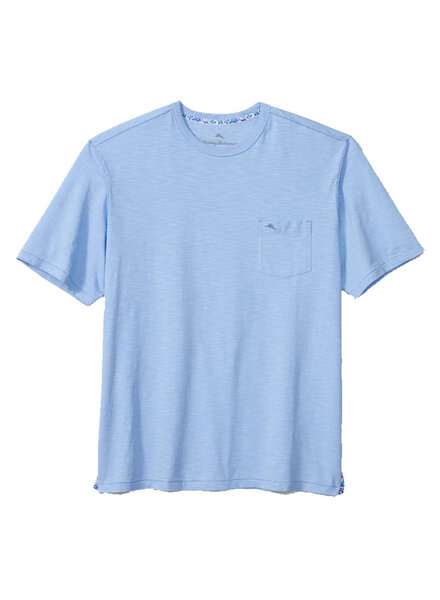 Tommy Bahama Tommy Bahama SS Bali Beach Crew-Chambray