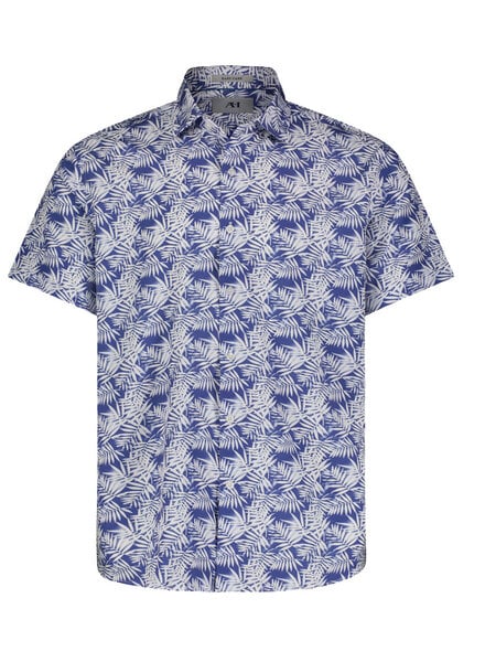American Heritage American Heritage SS SC Purple Palm Print