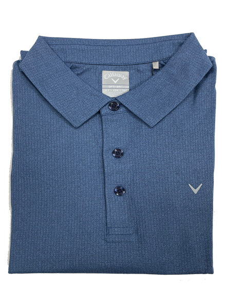 Callaway Callaway SS Classic Jacquard Peacoat Polo