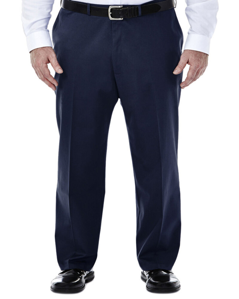 Haggar Haggar N/I Premium Cotton Pant-Navy