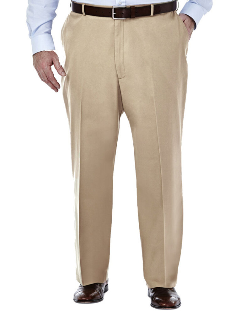 Haggar Haggar N/I Premium Cotton Pant-Khaki