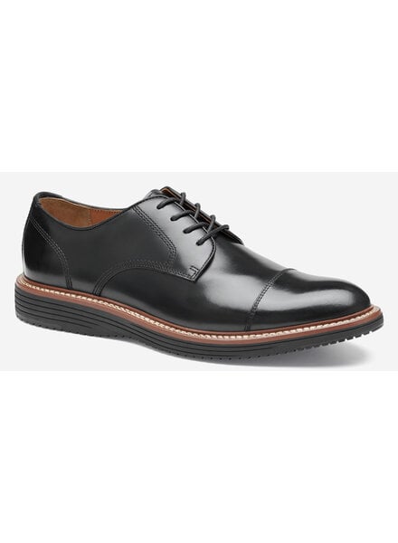 Johnston Murphy Johnston Murphy Upton Cap Toe-Black