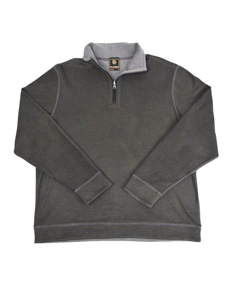 F/X Fusion F/X Fusion Rev Micro Dot 1/4 Zip-Charcoal