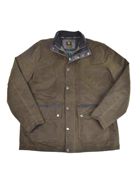 F/X Fusion F/X Fusion Olive Waxed Coat