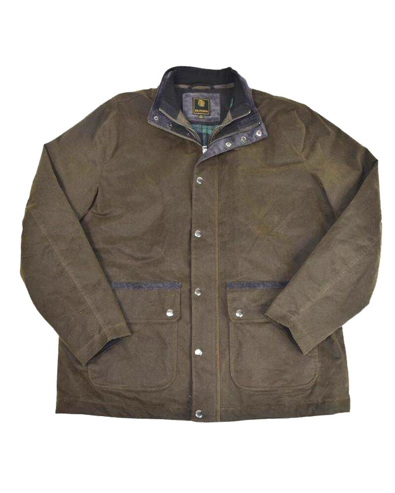 F/X Fusion F/X Fusion Olive Waxed Coat