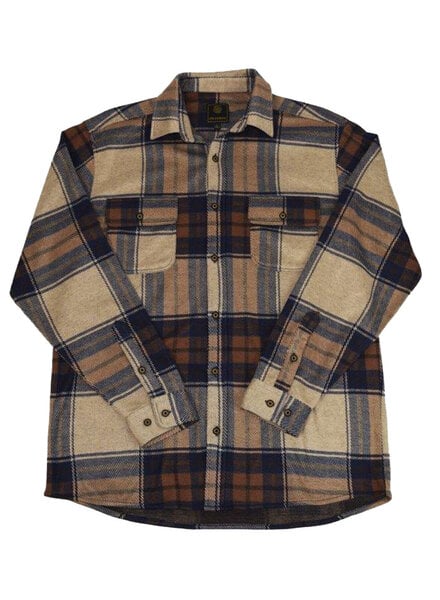 F/X Fusion F/X Fusion LS Stretch Flannel Plaid-Acorn/Navy