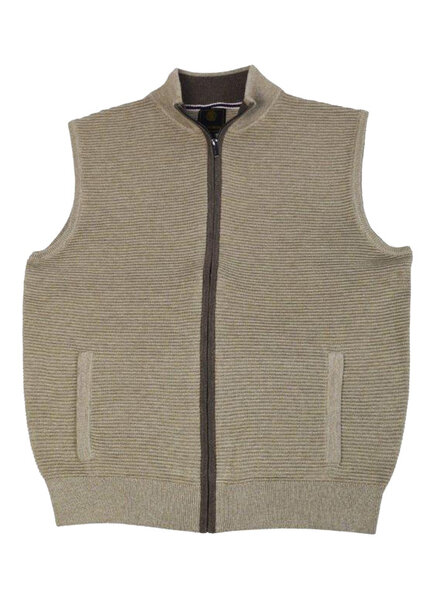 F/X Fusion F/X Fusion Ottoman Oatmeal Full Zip Vest
