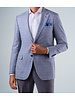 Baroni Baroni Grey/Blue Check Soft Coat