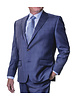 Eisenberg Eisenberg Blue Plaid Suit Separate Coat