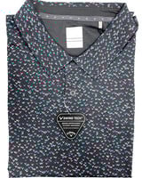 Callaway Callaway SS Chevron Confetti Asphalt Polo