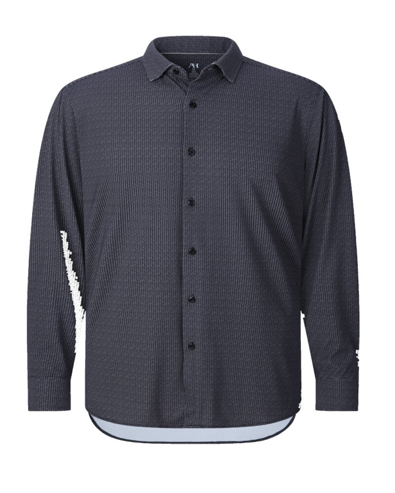 American Heritage American Heritage LS UB Charcoal Gingham