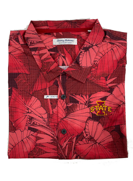 Tommy Bahama Tommy Bahama SS BC ISU Neuvo Fronds Camp