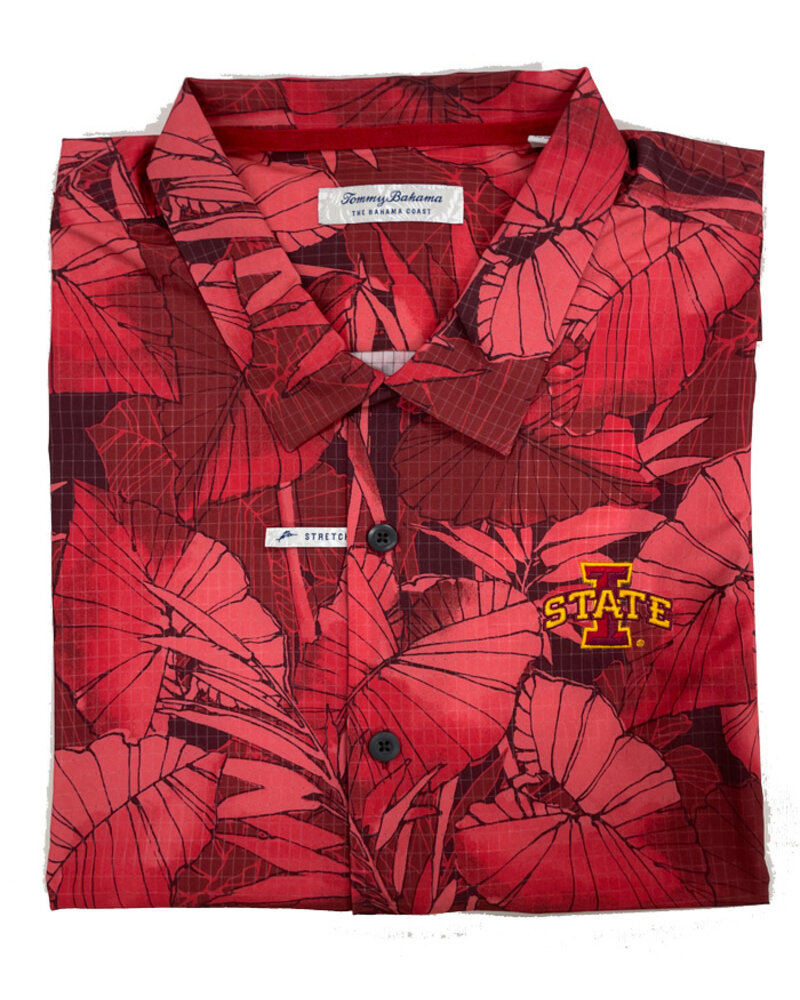 Tommy Bahama Tommy Bahama SS BC ISU Neuvo Fronds Camp