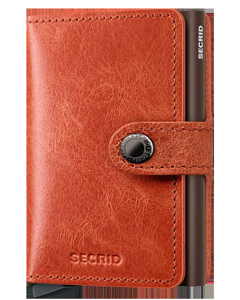 Secrid Secrid Vintage Orange Mini Wallet