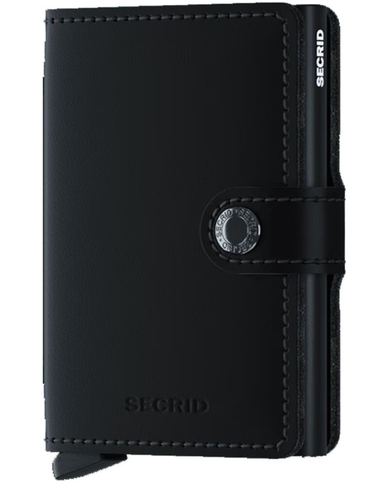 Secrid Secrid Matte Black Mini Wallet