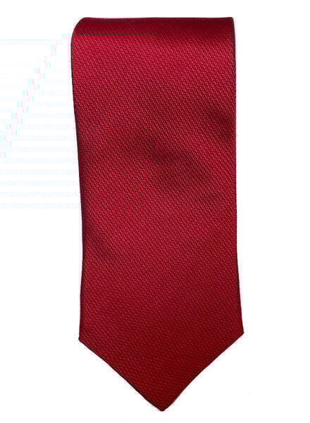 JZ Richards Dbl Xlong Tie-Red Solid
